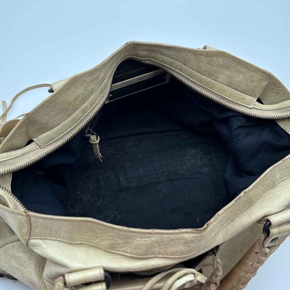 Balenciaga Classic City Bag Parchemin Distressed Leather Vintage - Picture 9 of 11
